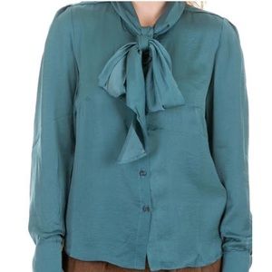 Molly Bracken Tie Blouse